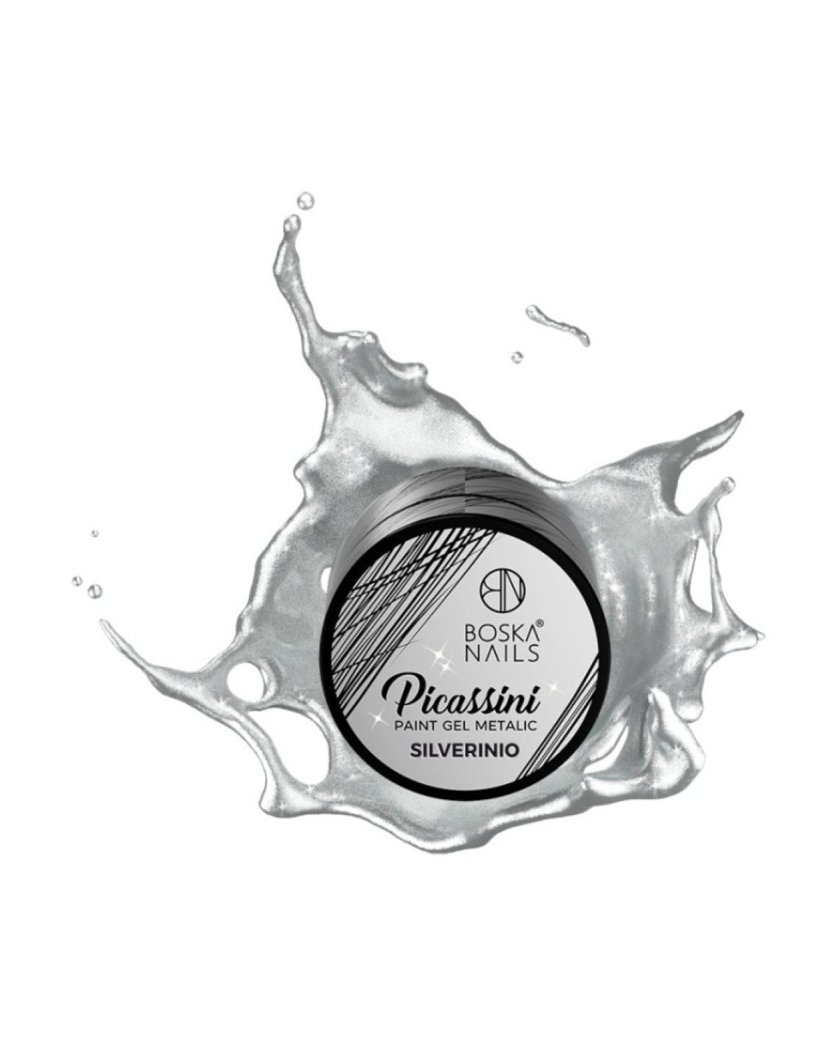 Comprar Gel Picassini Metalic Silver - 5ml en Canarias
