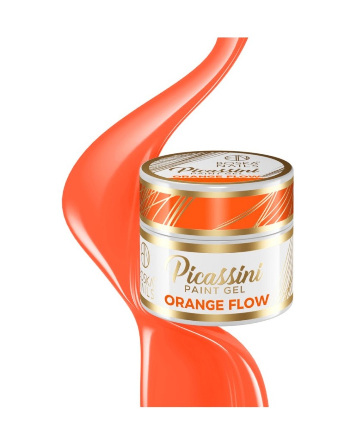 Comprar Picassini Paint Gel ORANGE FLOW  5 ml en Canarias