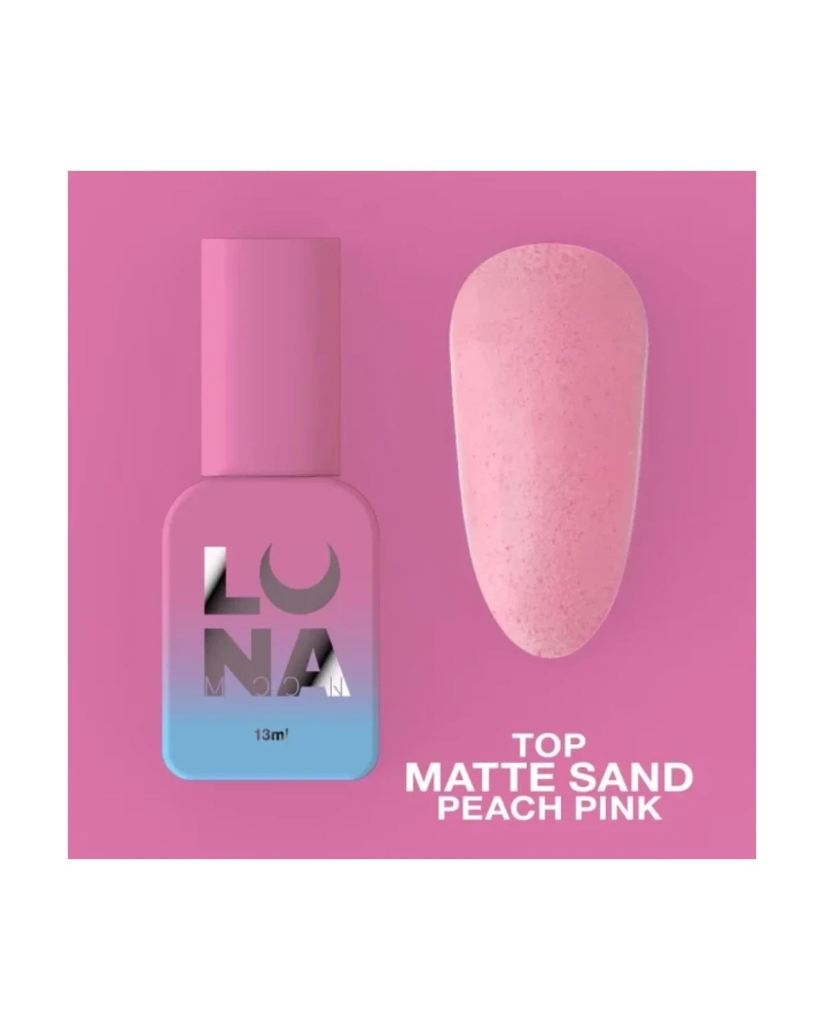 Comprar Top Matte Sand Peach Pink 13ml en Canarias