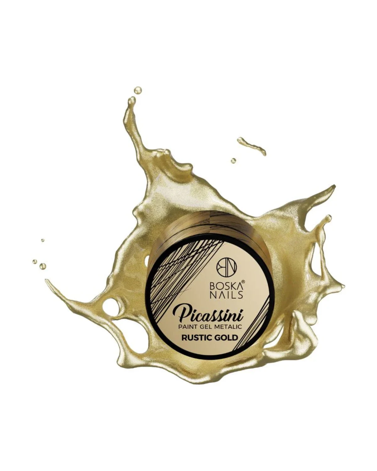 Comprar Picassini Metalic Paint Gel Rustic Gold  5 ml en Canarias