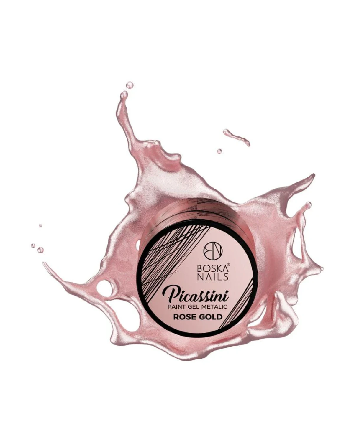 Comprar Picassini Metalic Paint Gel Rose Gold 5 ml en Canarias