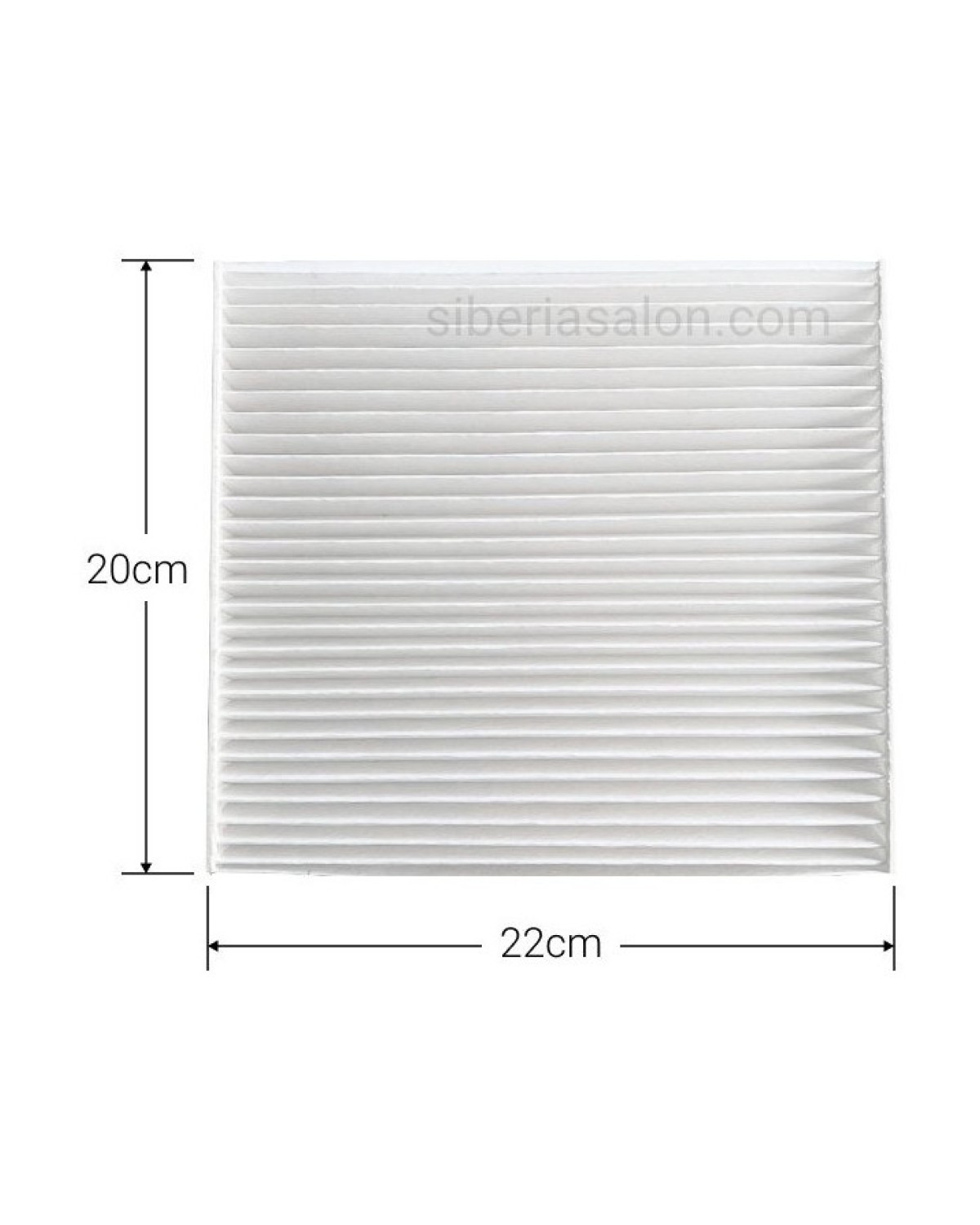Comprar Filtro Hepa para aspirador Siberia 20*22 sobremesa e integrable en Canarias