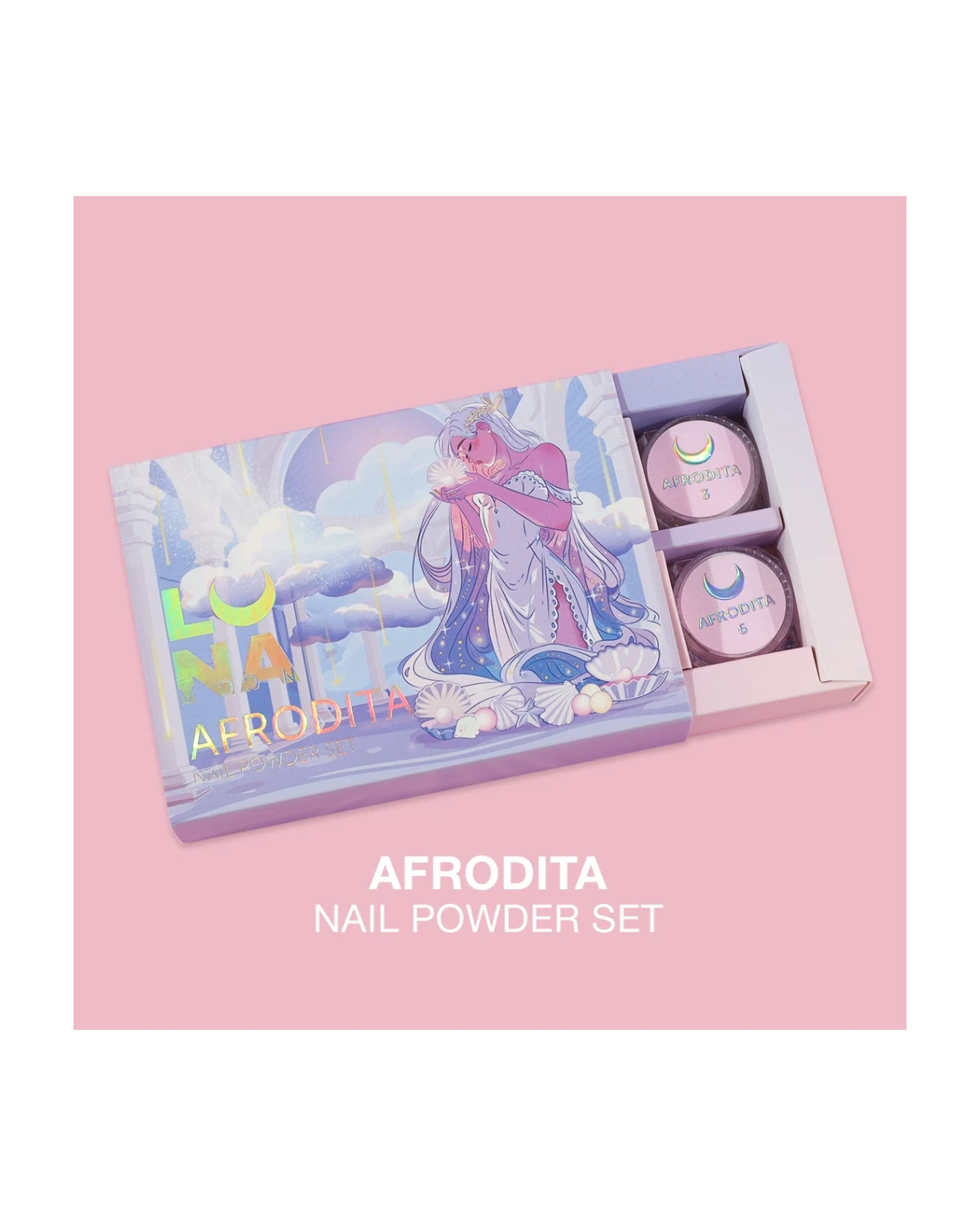 Comprar Afrodita Nail Powder Set 6pcs en Canarias
