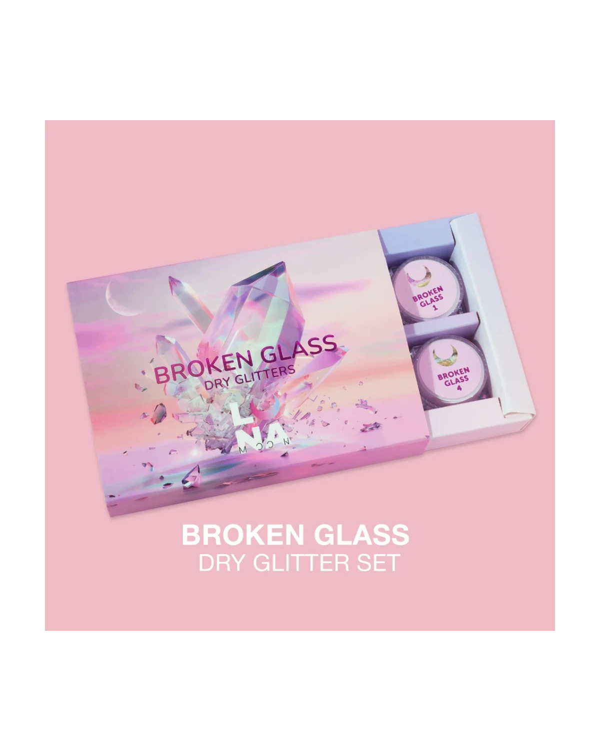 Comprar Juego de purpurina seca Broken Glass 6 piezas en Canarias