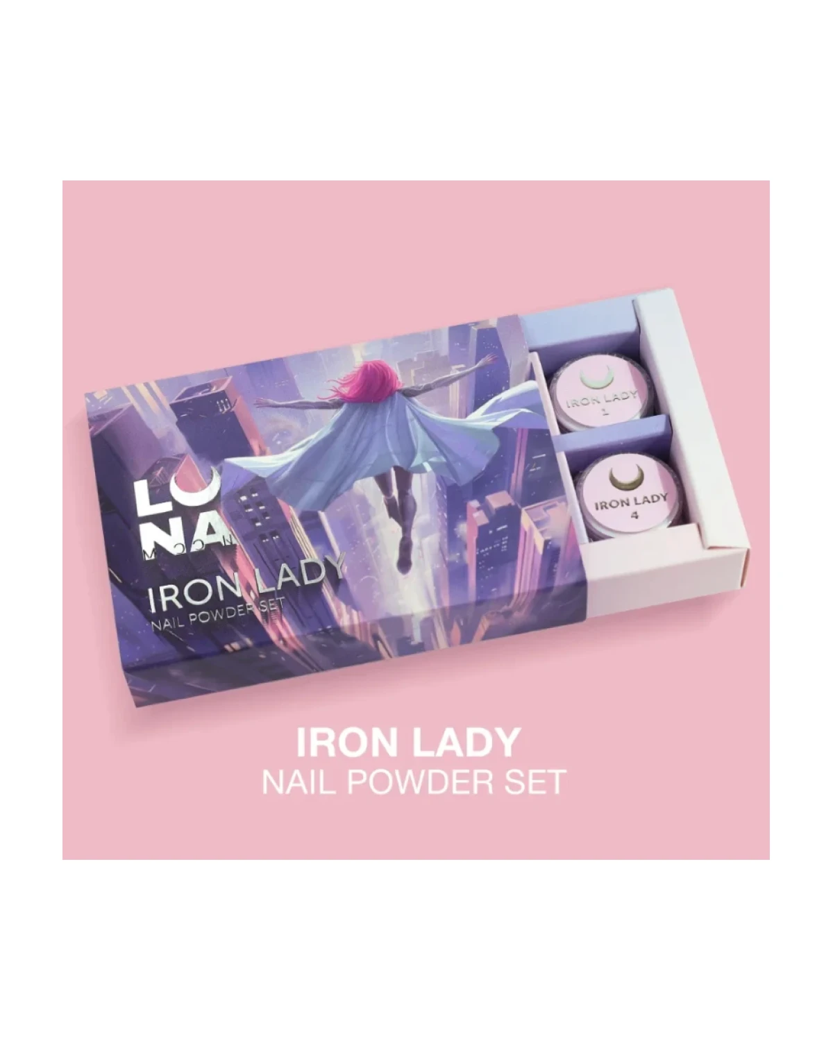Comprar Iron Lady Nail Powder Set 6 pcs en Canarias