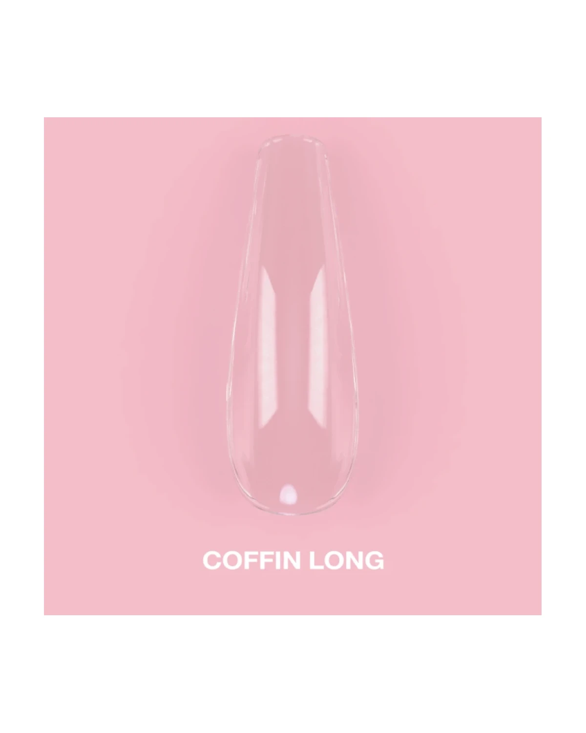 Comprar Gel Tips Coffin Long 500 pcs en Canarias