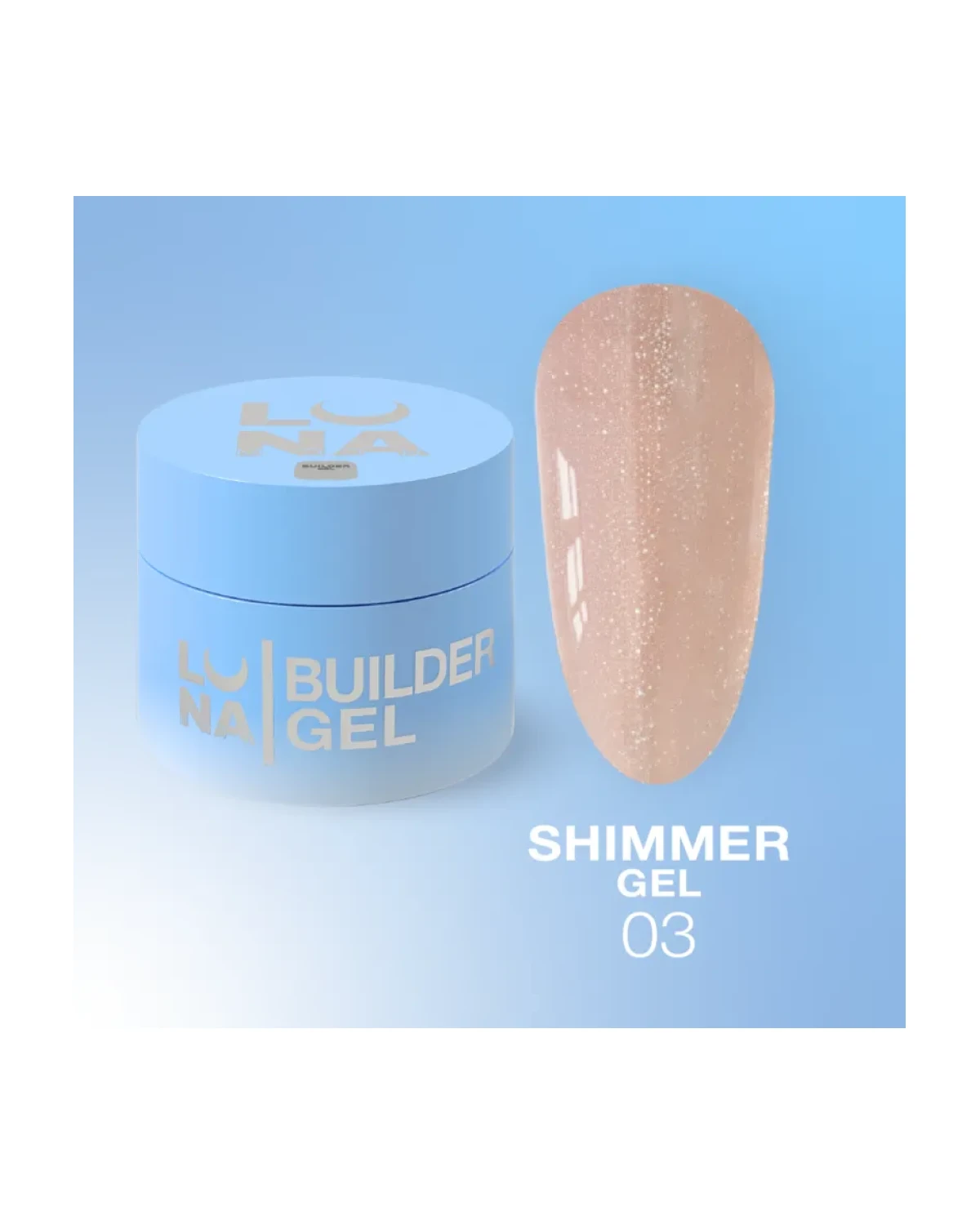 Comprar LUNAmoon Shimmer Gel №3. 15ml. en Canarias