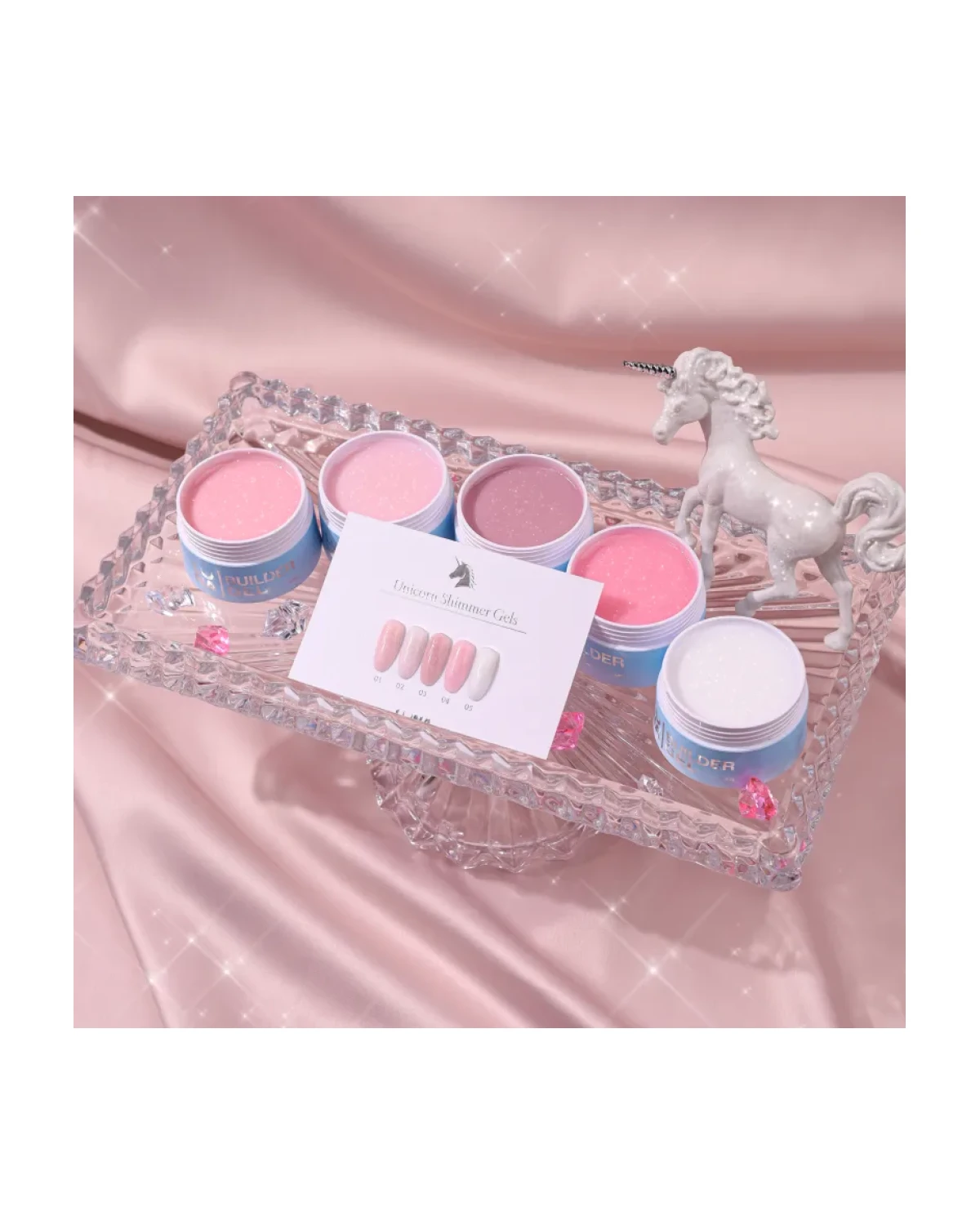 Imagen adicional de LUNAmoon Shimmer Gel №5. 15ml.