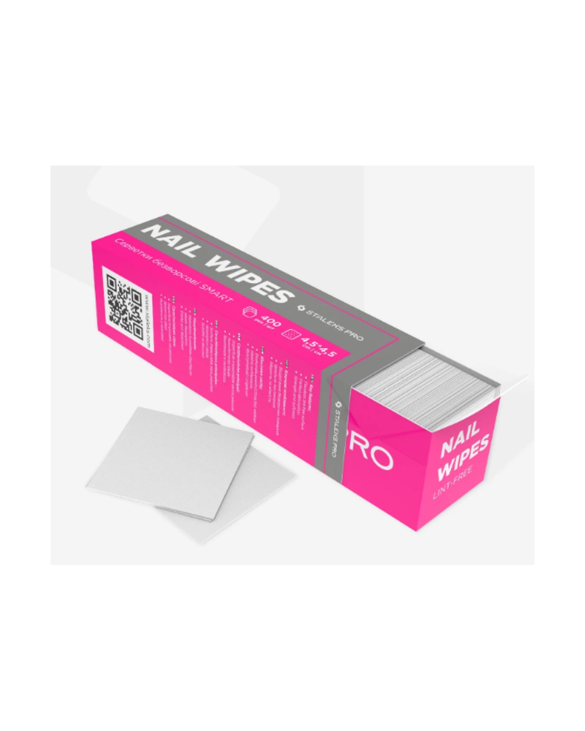 Imagen adicional de Toallitas Densas Sin Pelusa EXPERT (400 U) WS-400/1