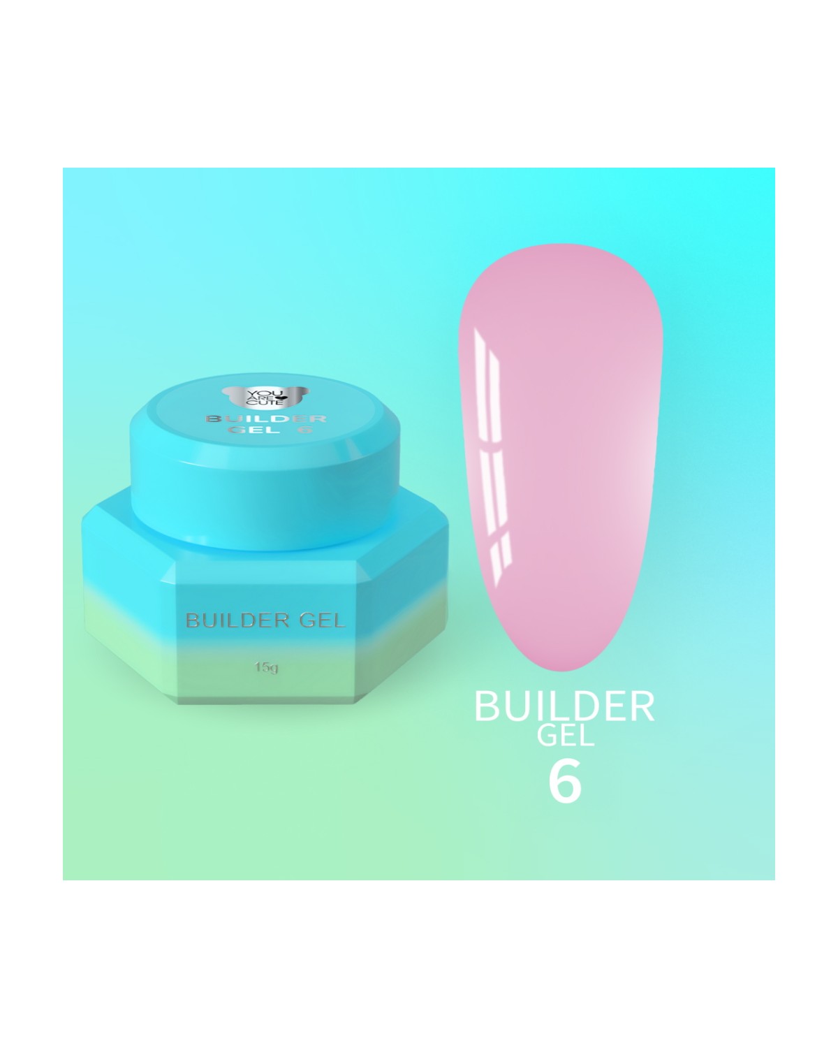 Comprar YOUARECUTE Builder Gel nr6 15ml en Canarias