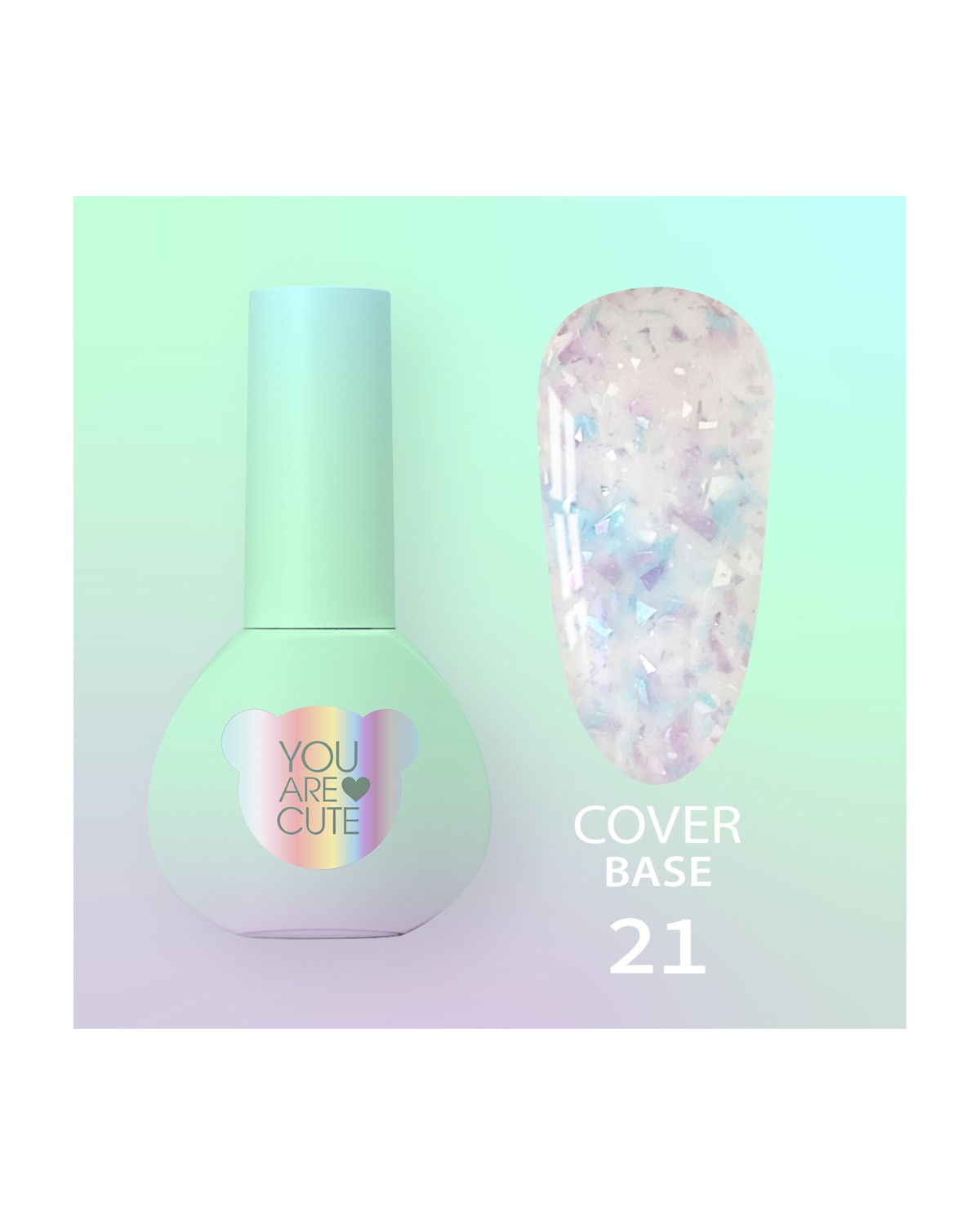 Imagen adicional de YOUARECUTE Cover Base nr21 5ml