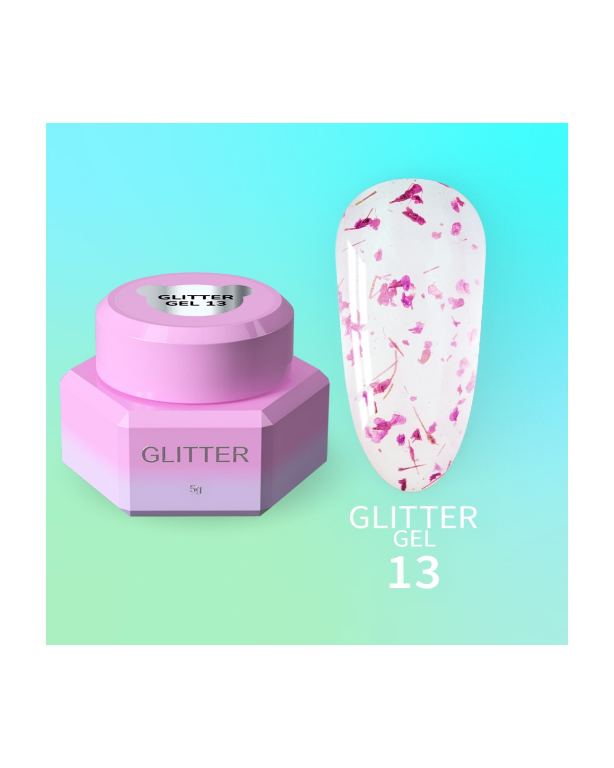 Comprar YOUARECUTE Glitter Gel nr13 5ml en Canarias