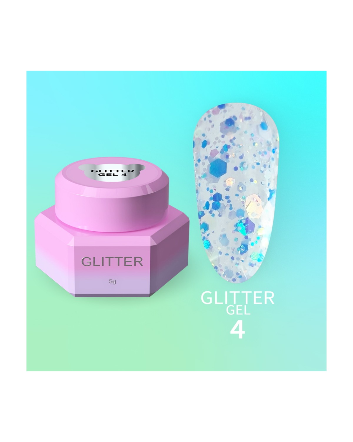 Comprar YOUARECUTE Glitter Gel nr4 5ml en Canarias
