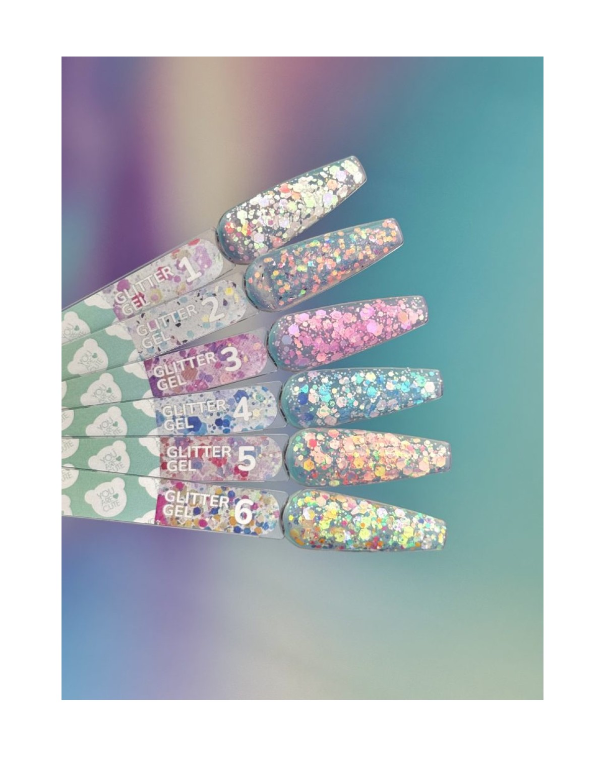 Imagen adicional de YOUARECUTE Glitter Gel nr4 5ml