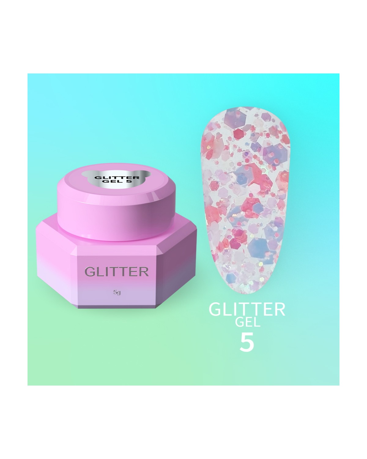 Comprar YOUARECUTE Glitter Gel nr5 5ml en Canarias